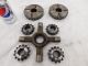 6 Steel Gears Steampunk Industrial Art Farm Salvage Machine Age Factory Other Mercantile Antiques photo 3