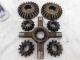 6 Steel Gears Steampunk Industrial Art Farm Salvage Machine Age Factory Other Mercantile Antiques photo 5