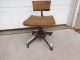 Burroughs Adding Machine Co.  Chair Vintage Industrial Factory 1930s Ernest Bacz Other Mercantile Antiques photo 4