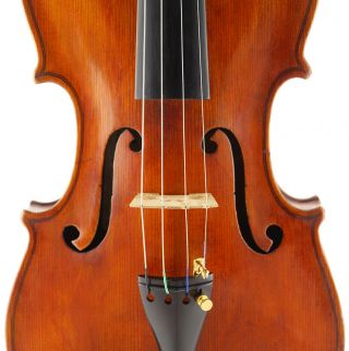 Rare,  Antique Tonny Wallisch Old Labeled 4/4 Master Violin photo