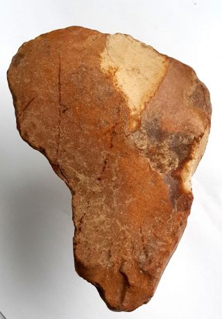 Flintstone Natural Core Resembles Hand Axe Neanderthal Age Paleolithic photo