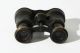 Antique Binoculars Pre Wwi Type Brass And Leather Central Focusing Other Antique Science Equip photo 2