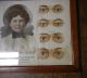 Antique Advertising Optometrist Eyeglass Frame Fitting Chart Globe Optical Co. Optical photo 3