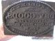 Antique Old Advertising General Store Wood Stamp,  Box,  Alphabet Letters Rare Binding, Embossing & Printing photo 1