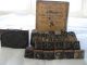 Antique Old Advertising General Store Wood Stamp,  Box,  Alphabet Letters Rare Binding, Embossing & Printing photo 6