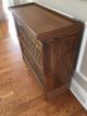 Antique Oak Barrister Bookcase With Leaded Glass - 2 Stack 1900-1950 photo 2
