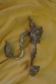 Antique French Solid Bronze Curtain Tie Backs Metalware photo 8