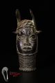 Discover African Art Benin Bronze Mini Head Sculptures & Statues photo 1