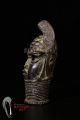 Discover African Art Benin Bronze Mini Head Sculptures & Statues photo 2