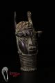 Discover African Art Benin Bronze Mini Head Sculptures & Statues photo 5