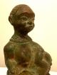 4kg Bronze West African Niger Delta Igbo C19th Fertility Diviners Temple Figure Other African Antiques photo 1