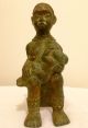 4kg Bronze West African Niger Delta Igbo C19th Fertility Diviners Temple Figure Other African Antiques photo 3