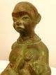 4kg Bronze West African Niger Delta Igbo C19th Fertility Diviners Temple Figure Other African Antiques photo 4