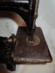 Antique M.  & M.  Co.  Sewing Machine Orig.  Cast Iron Base - Hymlot Sewing Machines photo 3