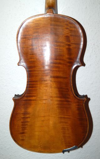 Fine Antique Handmade German 4/4 Violin - From The 1920 ' S photo