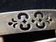 Large Early Gorham Pierced Sterling Silver Women ' S Belt Buckle Other Antique Sterling Silver photo 1