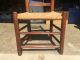 Antique 18th Century American Country Shaker Ladder Back Chair Pre-1800 photo 2