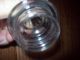 Vintage Apothecary Jar Fluted Finial Lid Clear Glass Drug Store Candy Dish Bottles & Jars photo 2