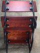 Kingsgate Cherry Wood And Cast Iron School Desk Fits American Girl Doll 1900-1950 photo 10