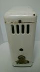 Vintage Folsom White Porcelain Gas Bathroom Space Heater Antique Enamel Stoves photo 2