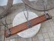 Antique Men Face Wood / Iron Wall Coat Hook Hanger Rack Restored Hooks & Brackets photo 4