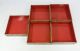 E491: Japanese Old Tier Of Lacquered Boxes Jubako With Good Makie And Nashiji Boxes photo 6