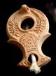 Ancient Jewish Roman Darom Oil Lamp Reproduction Wick,  Olive Oil,  Instruction Reproductions photo 1