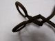 Antique Ice Block Carrier Hook Tongs Compound Clamp Iron Tool Rare U4 Primitives photo 2