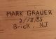 Vintage Wood Duck Decoy Signed Dated Grauer 1985 Brick Nj Wooden Drake Primitives photo 5