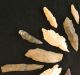 Saharian Upper Paleolithic 20 Flint Armatures,  Burins,  Knives Neolithic & Paleolithic photo 2