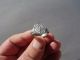 Ancient Silver Late Roman Or Byzantine,  Nicely Engraved Ring Roman photo 11