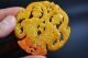 Collectible Chinese Old Jade People&phoenix Lucky Pendant Jp157 Necklaces & Pendants photo 1