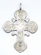 Rare Late Medieval Silver Enameled Cross Pendant (incl) - Wearable - Qr59 Roman photo 2