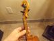Bernh.  Schindler Markneukirchen Antique Figured Maple German Violin,  Bow&case Nr String photo 7