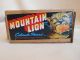 Old Primitive Mountain Lion Colorado Pears Wooden Crate Boxes photo 1