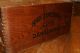 Vintage Wooden Crate Box From Burton Explosives,  American Cyanamid Cleveland Oh Boxes photo 5