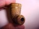 Antique 18th C.  Striped Clay Indian Trade Pipe Southwest Ohio Vg The Americas photo 5