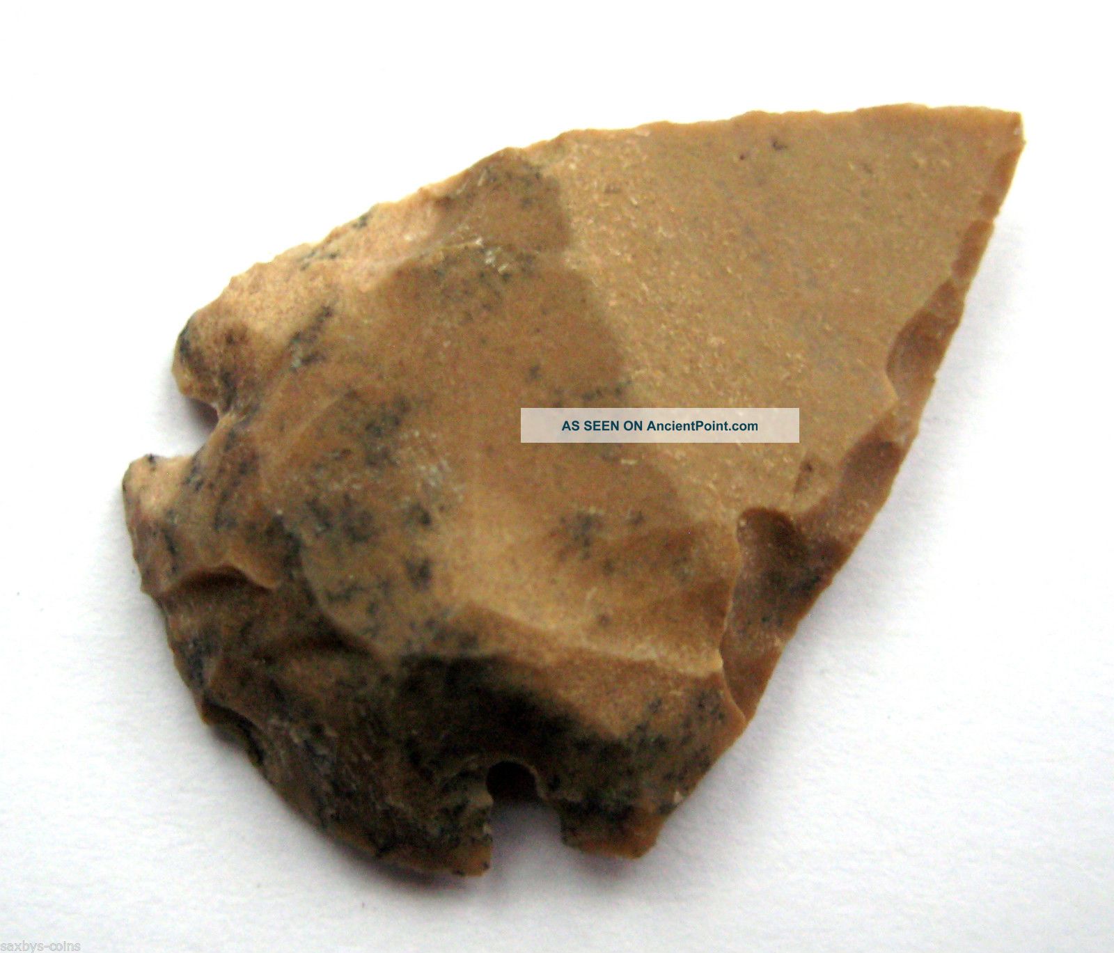 Circa.  4000 B.  C British Found Neolithic Period Chert - Flint Knapped Arrow Head Neolithic & Paleolithic photo