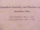 1948 Hamilton Foundry Hamilton Ohio Notebook Belonged To Time Keeper 48 Pages Vg Industrial Molds photo 1