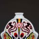 Chinese Jingdezhen Color Porcelain Painted Jingju Facial Vase Vases photo 1