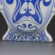 Chinese Jingdezhen Color Porcelain Painted Jingju Facial Vase Vases photo 6