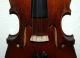 Fine Antique Handmade 4/4 Violin - Label Alexander Dulfenn Fecit Livorno 1625 String photo 3