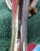 A Very Old Rare Knickerbocker Silver Trumpet With Case. Brass photo 5