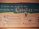 Vintage Cavalier Cedar Chest Sign 27 