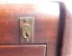 Antique Solid Mahogany Large 4 - Drawer Office File Cabinet Library Bureau Makers 1800-1899 photo 7