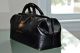 Vintage 1960s Eli Lilly Black Pebble Leather Medical Doctor Bag Doctor Bags photo 1