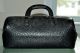 Vintage 1960s Eli Lilly Black Pebble Leather Medical Doctor Bag Doctor Bags photo 3