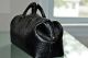 Vintage 1960s Eli Lilly Black Pebble Leather Medical Doctor Bag Doctor Bags photo 4