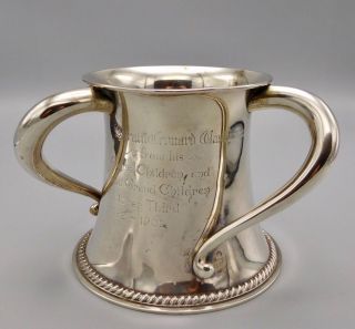 Theodore B.  Starr Sterling Silver Large Infinity Rare Loving Cup,  - York photo