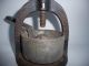 Cast Iron Kitchen Tool 1800s 3 Piece Columbia Meat Juice Press,  Britain Ct Other Antique Home & Hearth photo 1